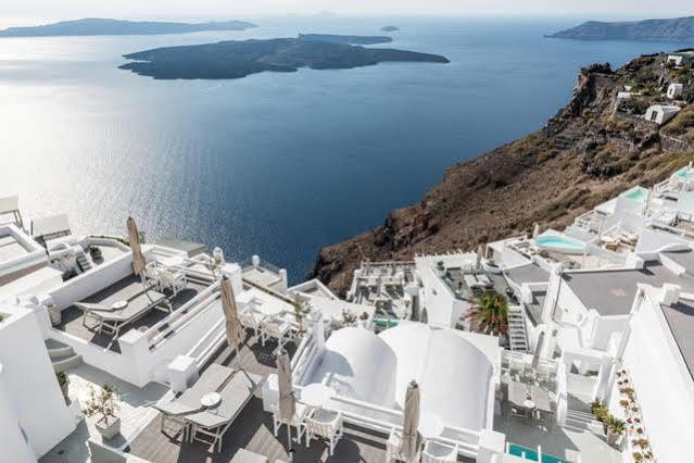 On The Rocks Santorini Hotel Imerovígli Kültér fotó