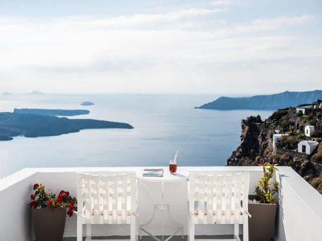 On The Rocks Santorini Hotel Imerovígli Kültér fotó
